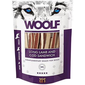 

Woolf Soft Lamb and Cod Sandwich LONG 100 g