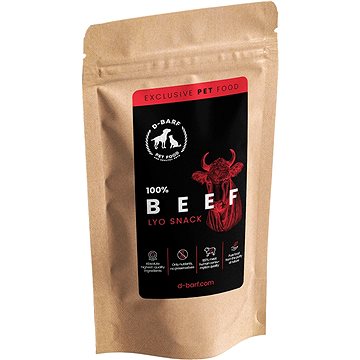 

D-BARF Lyo hovězí kousky 20 g