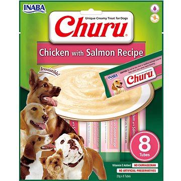 

Inaba Churu Dog kuřecí s lososem 8 × 20 g
