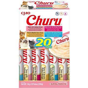 

Ciao Churu Cat BOX mořské plody variace 20 × 14 g