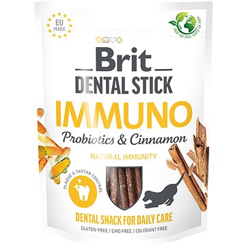

Brit Dental Stick Immuno with Probiotics & Cinnamon 7 ks