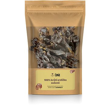 

Čumák 100% Krůtí srdíčka sušená 50 g