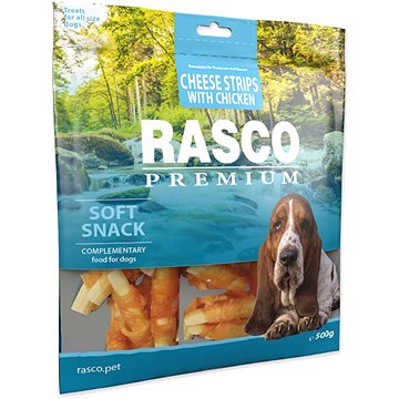 

Rasco Premium Pochoutka sýrové proužky obalené kuřecím 500 g