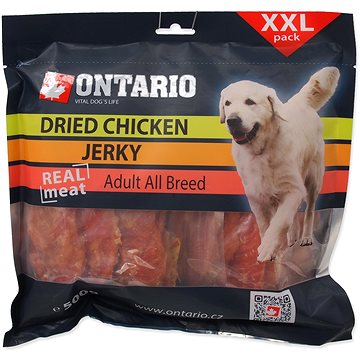 

Ontario sušené kuřecí plátky 500 g