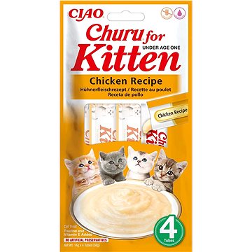 

Ciao Churu Kitten Chicken Recipe 4 × 14 g