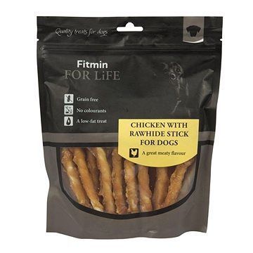 

Fitmin For Life Kuře na bůvolí tyčce pamlsek pro psy 400 g