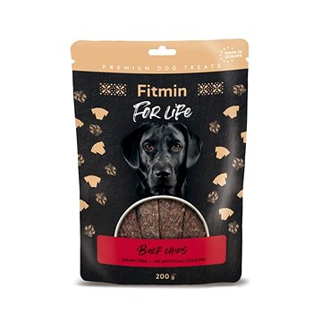 

Fitmin For Life Hovězí chipsy pamlsky pro psy 200 g