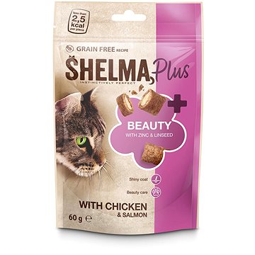 

Shelma Beauty bezobilné polštářky, kuře, losos 60 g