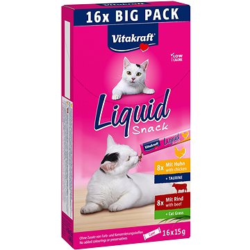 

Vitakraft Cat Liquid Snack Big Pack 16 × 15 g