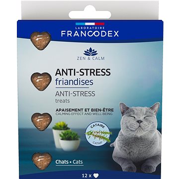 

Francodex Pochoutka Anti-Stress pro kočky 12 ks
