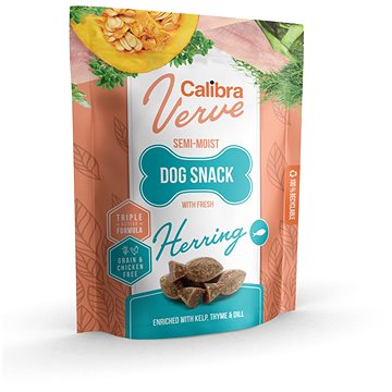 

Calibra Dog Verve Semi-Moist Snack Fresh Herring 150 g
