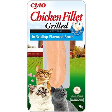

Ciao Churu Cat Kuřecí filet ve vývaru z hřebenatky 25 g