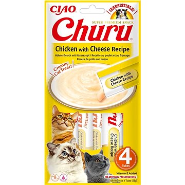 

Ciao Churu Cat Kuřecí pyré se sýrem 4 × 14 g