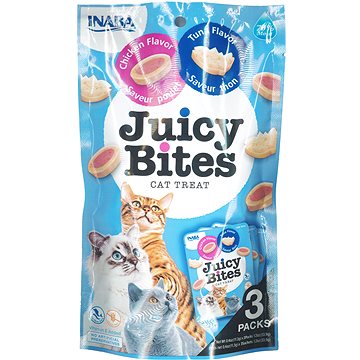 

Ciao Churu Cat Juicy Bites s příchutí kuřete a tuňáka 3 × 11,3 g
