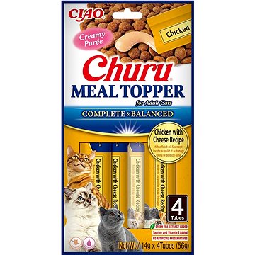 

Ciao Churu Cat Meal Topper s kuřetem a sýrem 4 × 14 g