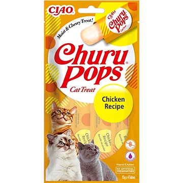 

Ciao Churu Cat Pops Krémový kuřecí pamlsek 4 × 15 g