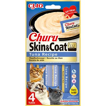 

Ciao Churu Cat Skin & Coat Tuňák pro krásnou srst 4 × 14 g