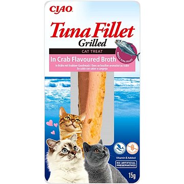 

Ciao Churu Cat Filet z tuňáka ve vývaru z kraba 15 g