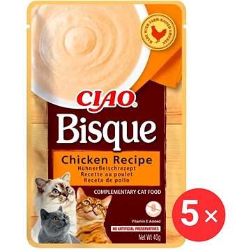 

Ciao Churu Cat Bisque Kuřecí pyré 5 × 40 g