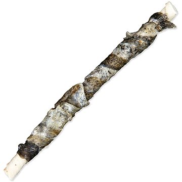 

Trixie Pochoutka DentaFun buvolí kůže obalená rybou rolky 12 cm 10 ks