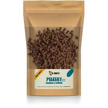 

Dingo Peletky kachna s krillem 150 g