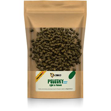 

Dingo Peletky rybí s řasou 150 g