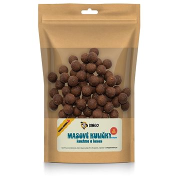 

Dingo Masové kuličky kachna a losos 16 mm 150 g