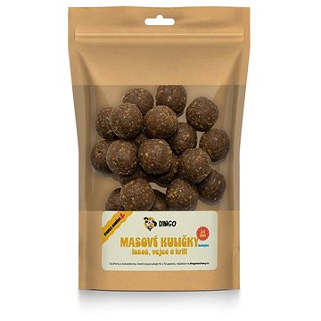 

Dingo Masové kuličky losos, vejce a krill 24 mm 150 g