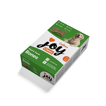 

Calibra Joy Dog Chewy Beef & Yucca Bones 850 g