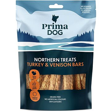 

PrimaDog Northern Treats Tyčinky s krůtou a zvěřinou 150 g