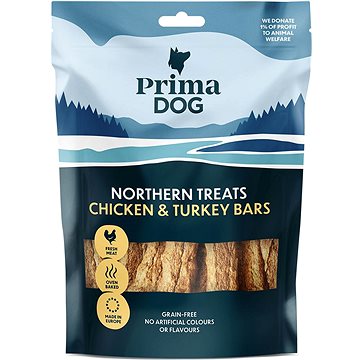 

PrimaDog Northern Treats Tyčinky s kuřetem a krůtou 150 g