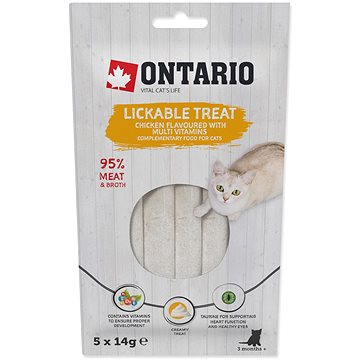 

Ontario lízací kuře + multivitamin 5 × 14 g