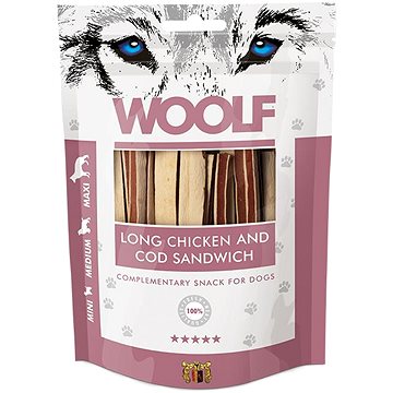 

Woolf Soft Chicken and Pollock Sandwich LONG 100 g
