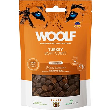 

Woolf Soft Cubes - Turkey/krocan 100 g