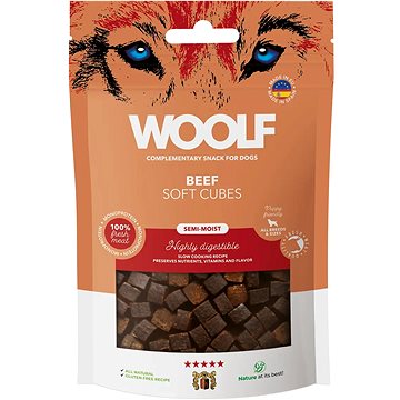 

Woolf Soft Cubes - Beef/hovězí 100 g