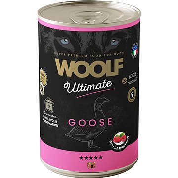 

Woolf Ultimate konzerva Husa s malinami 400 g