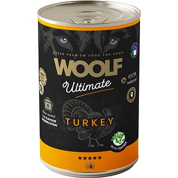 

Woolf Ultimate konzerva Krocan s tymiánem 400 g