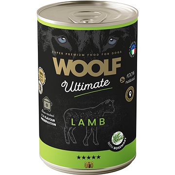 

Woolf Ultimate konzerva Jehněčí s rozmarýnem 400 g