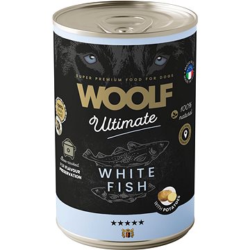 

Woolf Ultimate konzerva Bílá ryba s bramborem 400 g