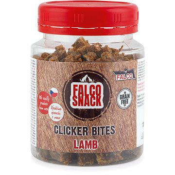 

Sokol Falco Clicker Bites tréninkové pamlsky jehněčí 130 g