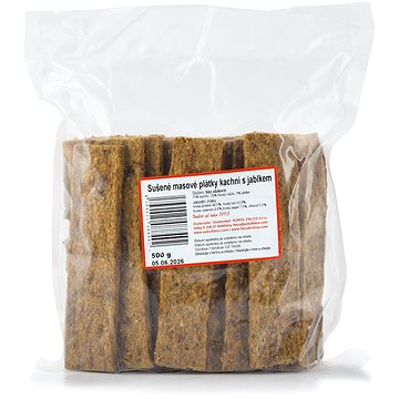 

Sokol Falco Sušené masové plátky kachní s jablkem 500 g
