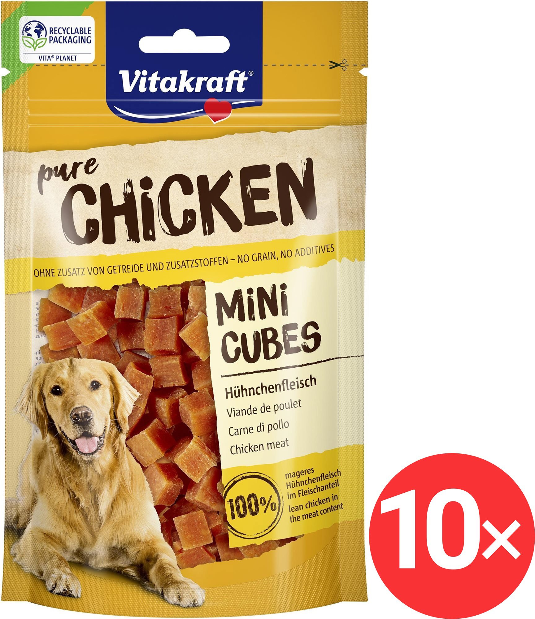 

Vitakraft Chicken Mini Cubes 10 × 80 g