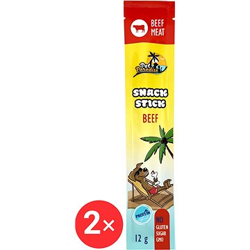 

Pet Paradise Snack Stick hovězí 2 × 12 g