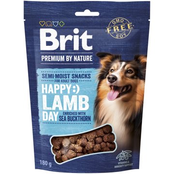 

Brit Premium by Nature Dog Semi-moist Snacks Lamb with Sea Buckthorn 180 g