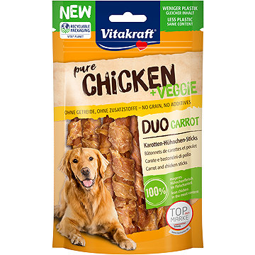 

Vitakraft Chicken Duo Veggie kuřecí s mrkví 80 g