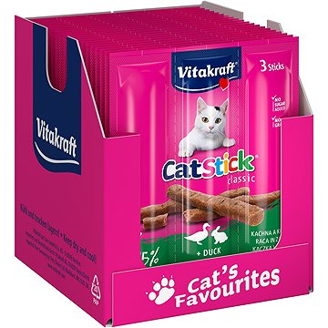 

Vitakraft Cat Stick králík a kachna 20 × 18 g