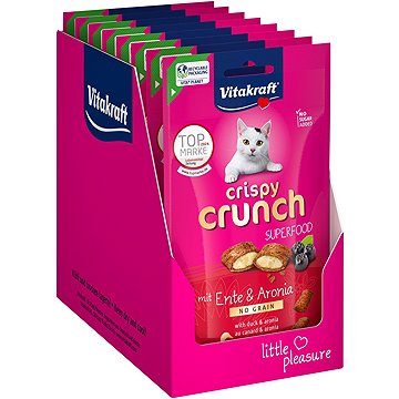 

Vitakraft Crispy Crunch kachna a arónie 8 × 60 g
