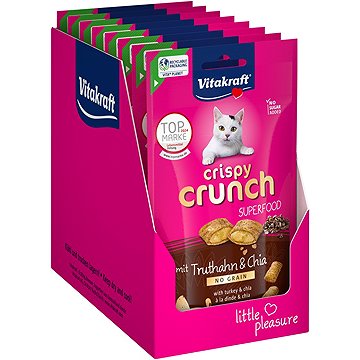 

Vitakraft Crispy Crunch krůta a chia 8 × 60 g