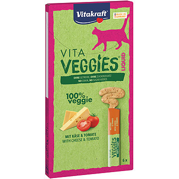 

Vitakraft Vita Veggies liquid sýr rajče 6 x 15 g
