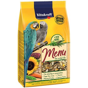 

Vitakraft Menu velký papoušek 1 kg